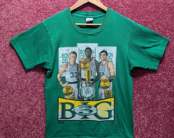 17x25,small Boston Celtics Shirt, 80s Celtics Shirt,vintage