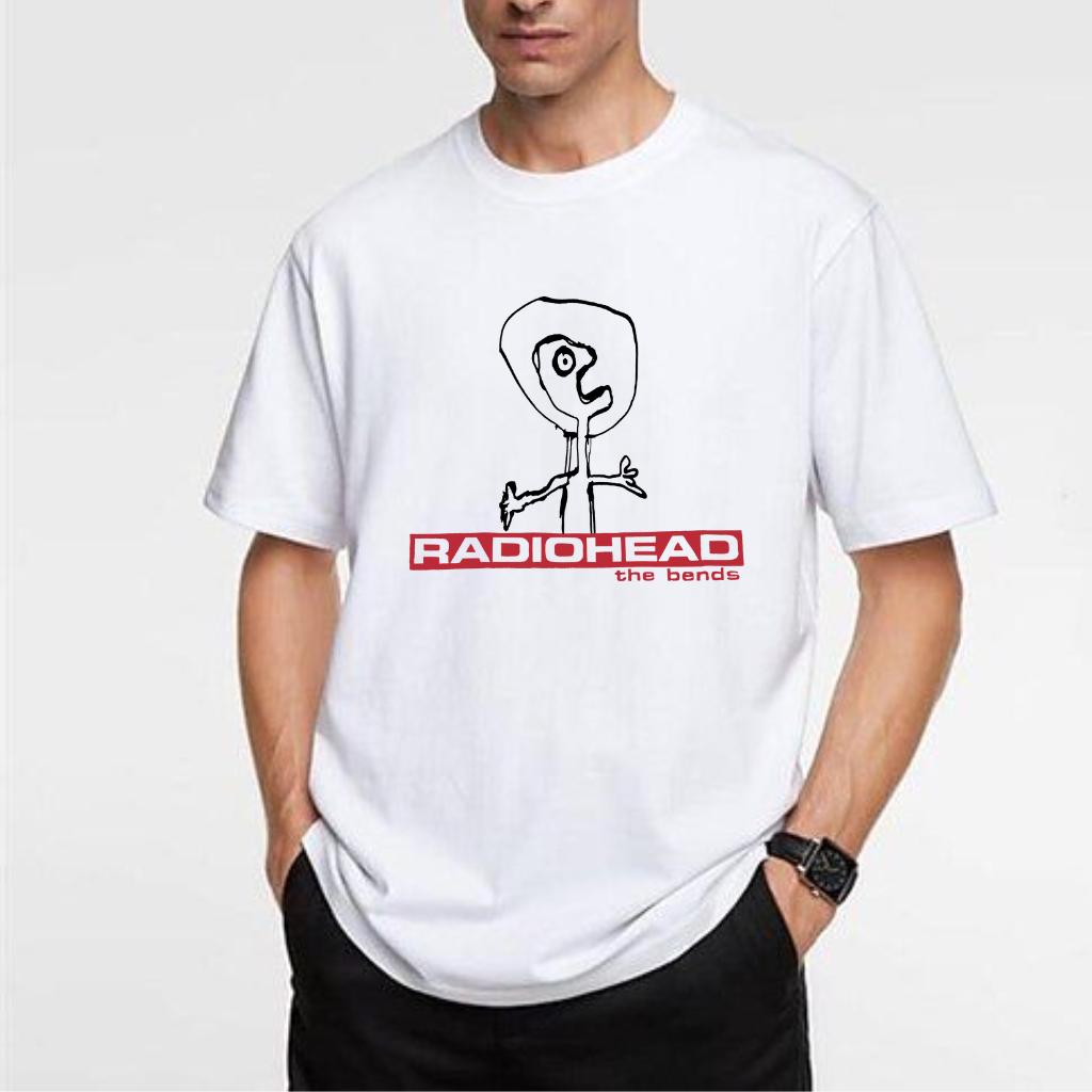 Vintage Radiohead the Bends T-shirt, Classic 90s Rock Band Graphic