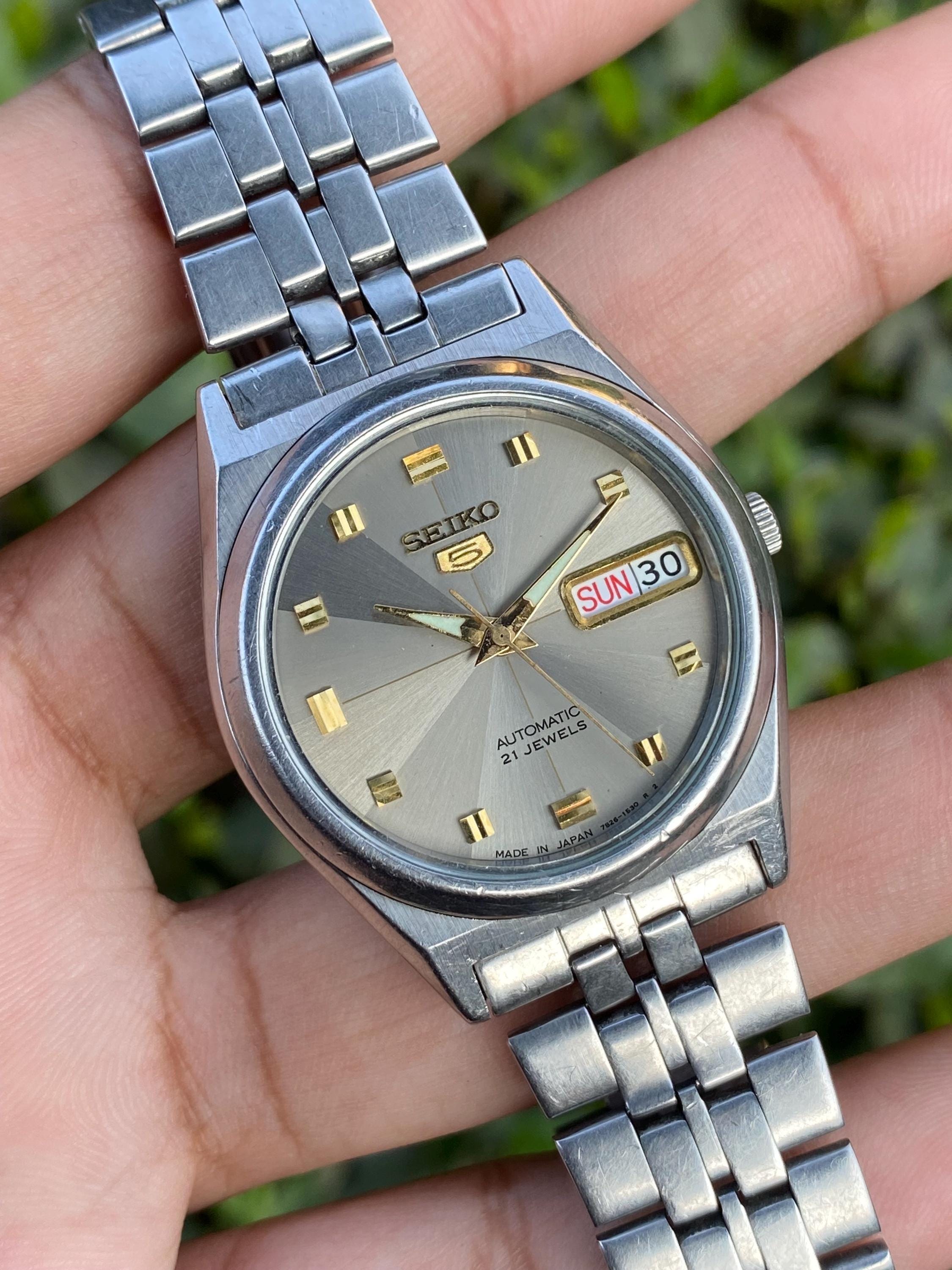 1990 Seiko 5 - Etsy
