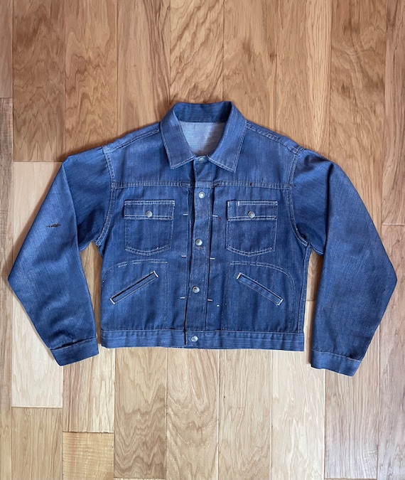 Vintage 60's / 70's JC Penney Ranchcraft Denim Jacket Type 2 Style