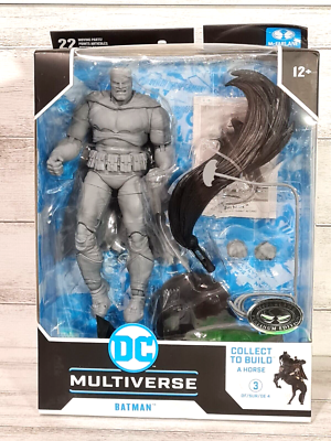 McFarlane DC Multiverse Dark Knight Returns Batman Platinum Gray