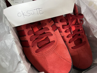 C.P. Company x adidas Tobacco Red/us 8 | eBay