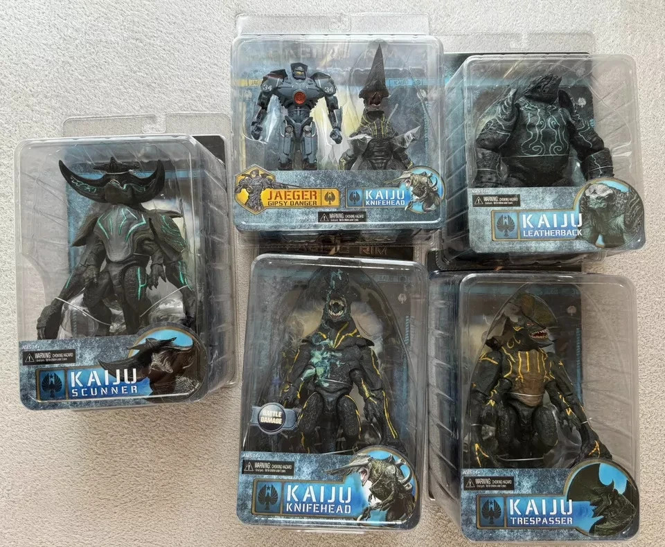 Neca Pacific Rim Kaiju Figure 5-Piece & Jaeger Set New Unopend | eBay