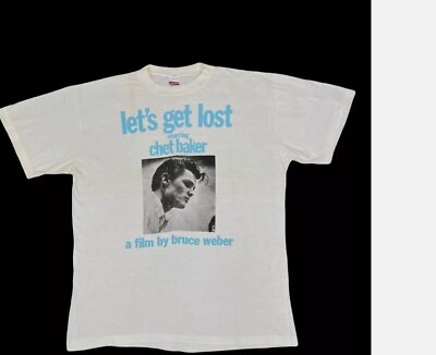 Vintage Let's Get Lost 1988 by Bruce Weber Vintage Movie T-shirt