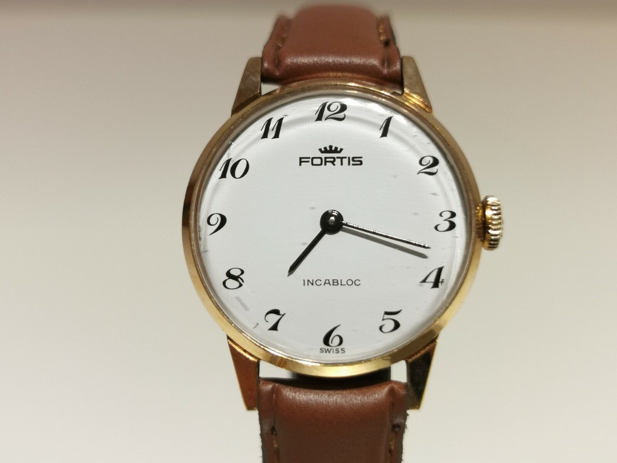 VINTAGE BEAUTIFUL CLASSIC 27mm GOLD PLATED LADIES MECHANICAL WATCH