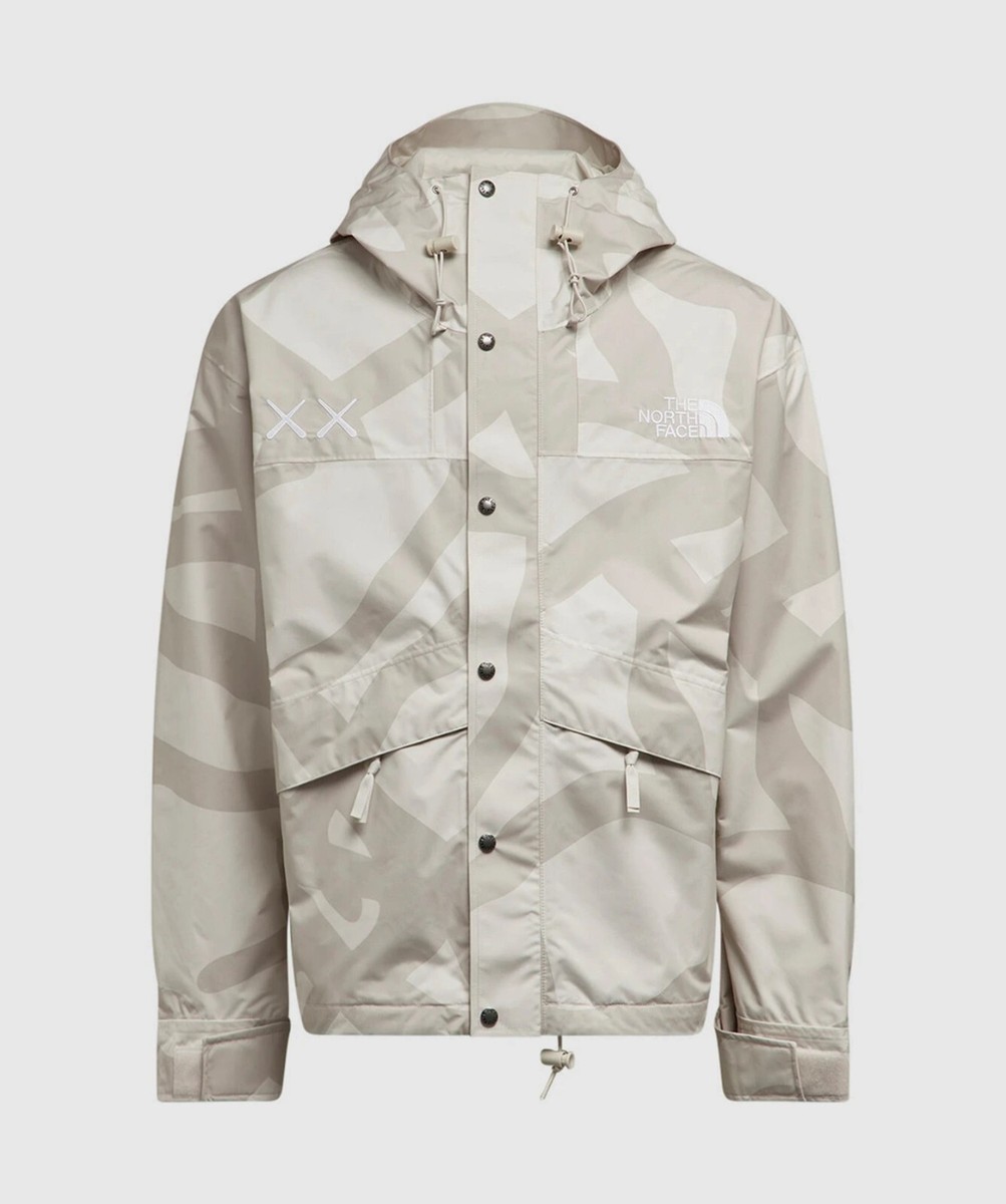 The North Face & Kaws Retro 1986 Mountain Jacket Moonlight Ivory