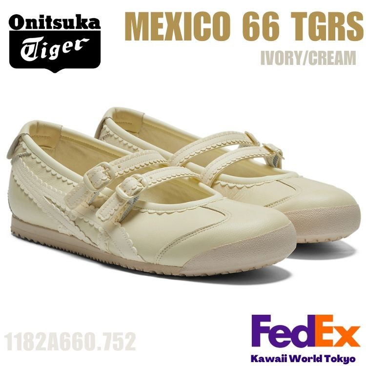 Onitsuka Tiger MEXICO 66 TGRS IVORY/CREAM 1182A660 752 Women's