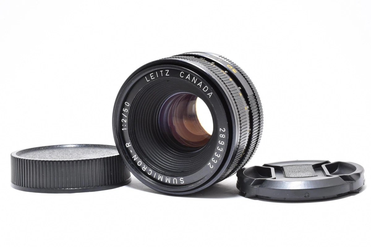 Leica SUMMICRON-R 50mm Focal Camera Lenses for sale | eBay