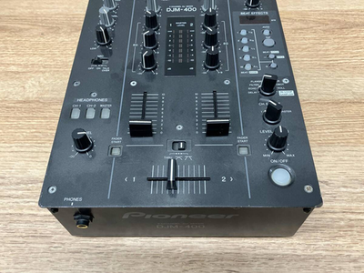 Pioneer DJ DJM-400 2CH DJ Mixer Black Compact w/ Built-in FX