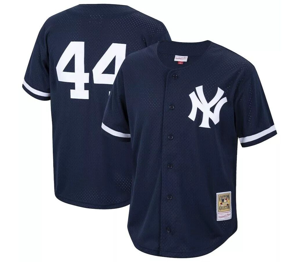 Mitchell & Ness New York Yankees #44 Baseball Jersey New Mens