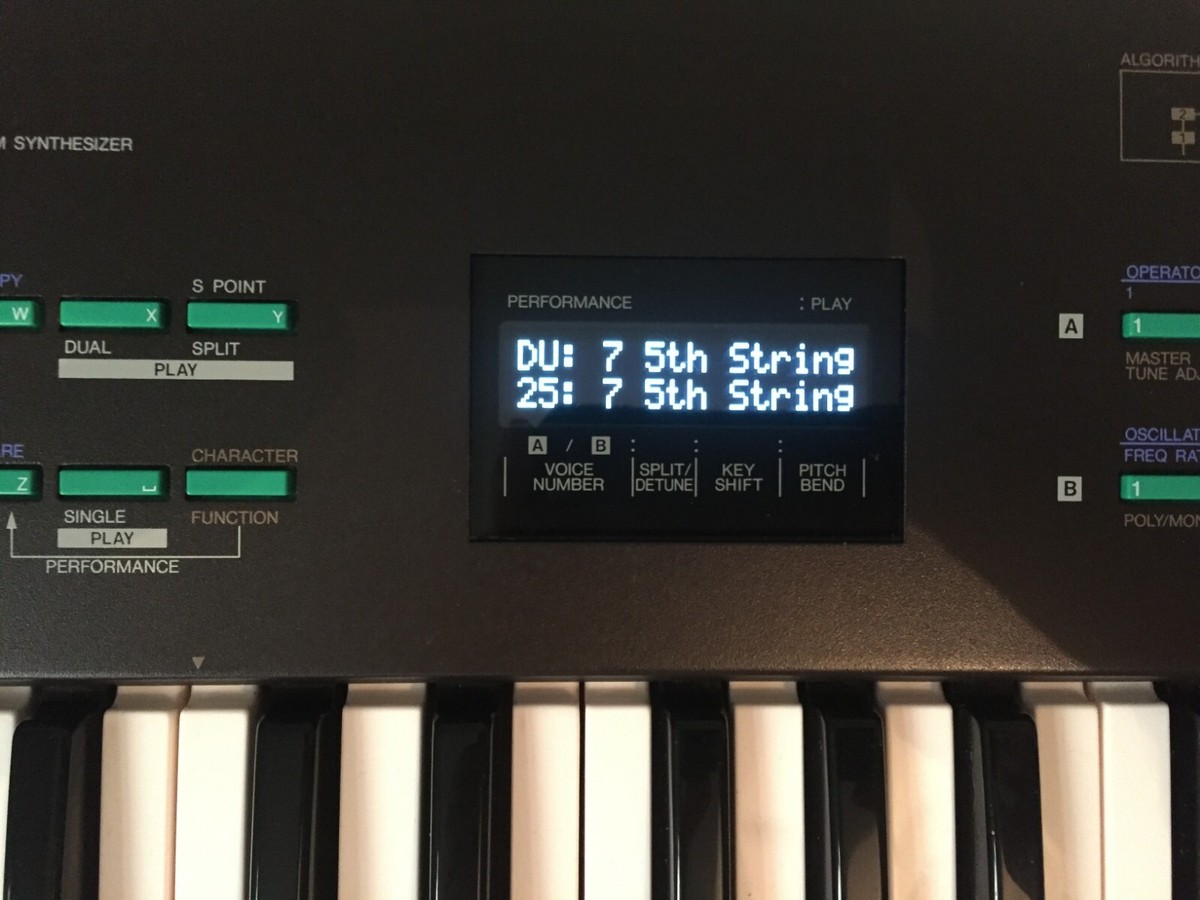 Yamaha DX7 / DX7S / DX9 / DX11 / DX21 Oled Display ! | eBay