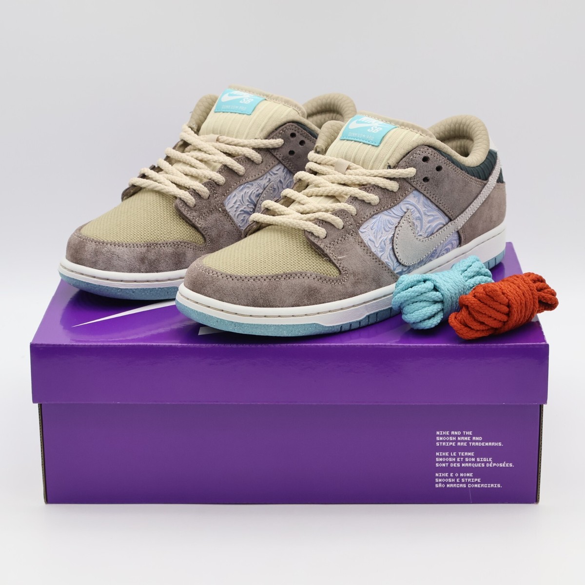 FZ3129-200 Nike SB Dunk Low Pro Big Money Savings Brown White Grey
