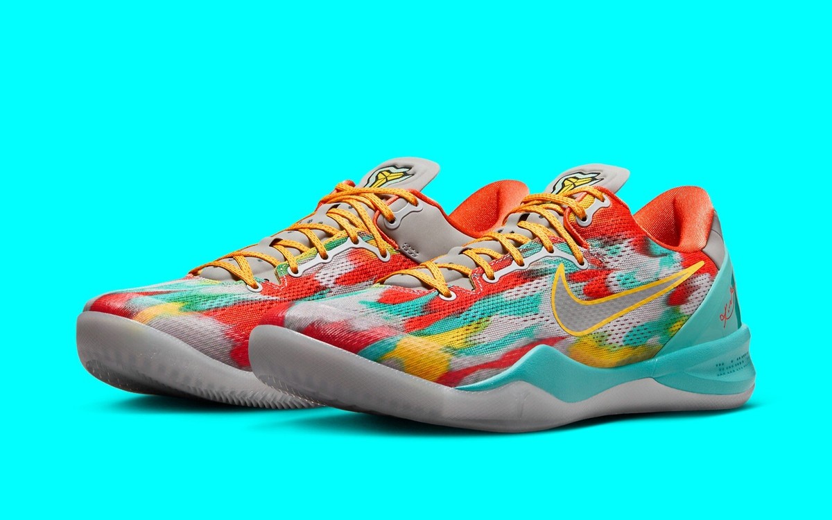 Nike KOBE 8 PROTRO VENICE BEACH GS Size 7Y OR Women's 8.5 HF7319