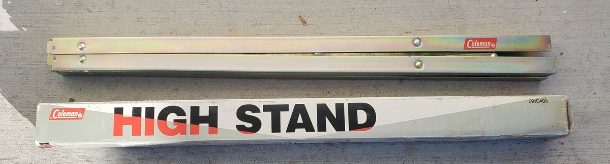 Vintage Coleman Steel Folding High Stand for Stove/Cooler 16