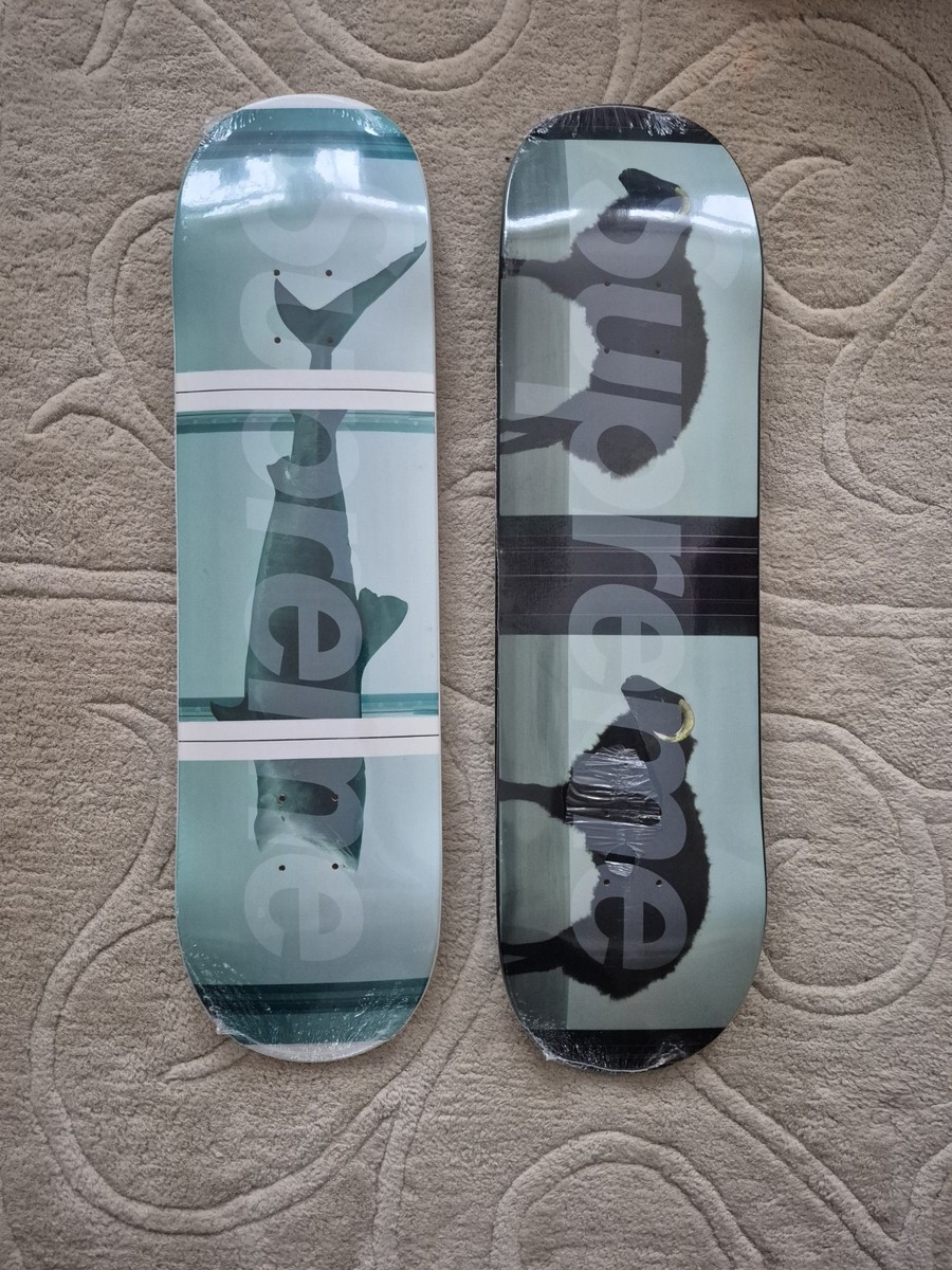 Supreme Damien Hirst Shark And Sheep Skateboard Deck In Hand | eBay UK