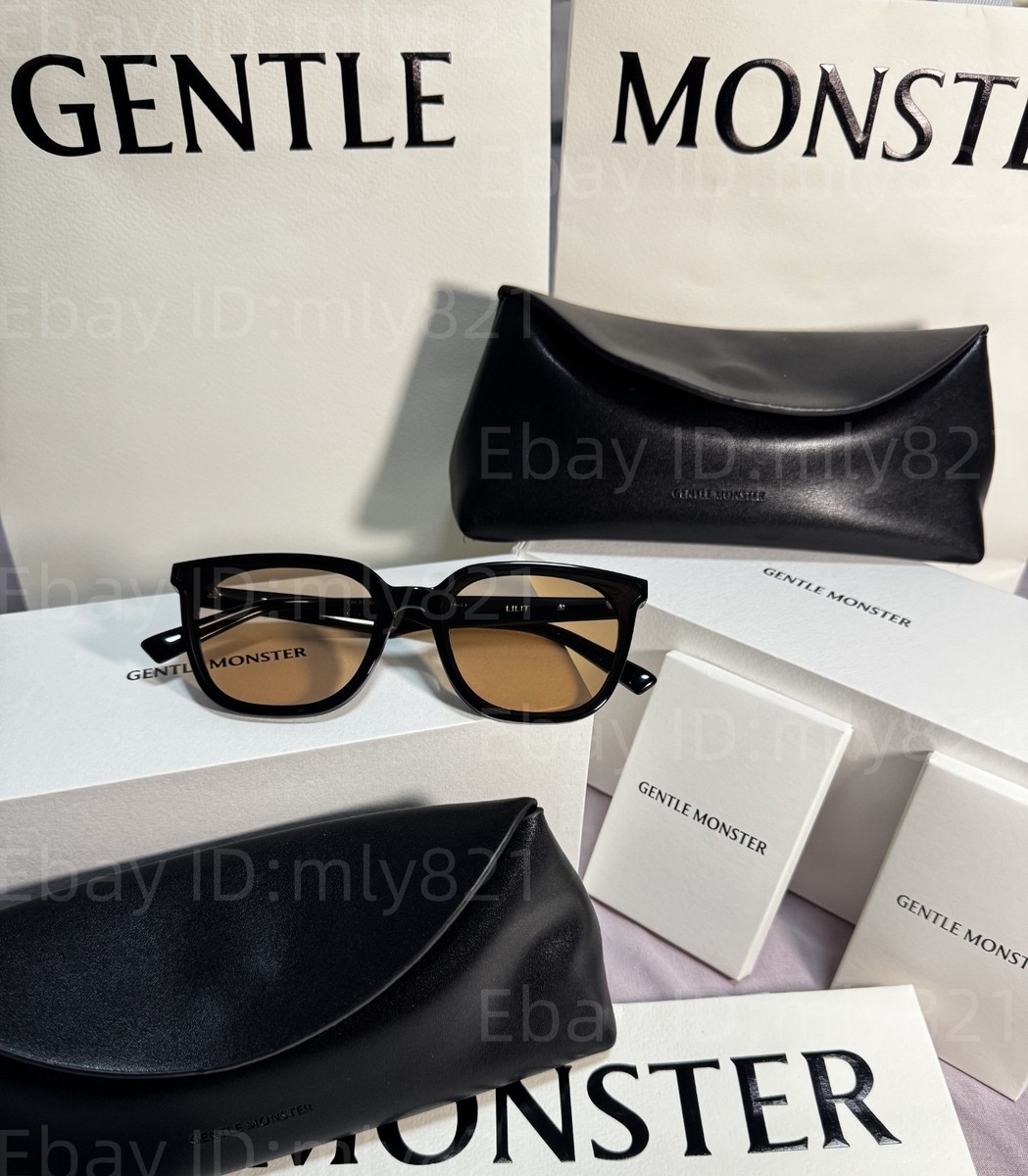 GentleMonster Sunglasses Lilit 01(BR) Black Frame Brown Lenses | eBay