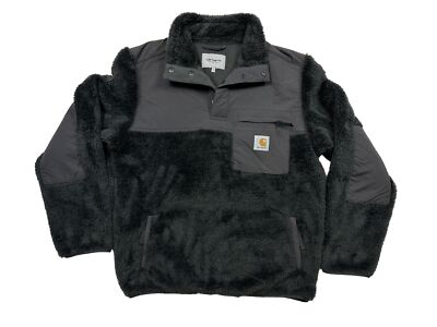 Carhartt Jackson Half Snap Sweat Jacket Size S Men's | eBay