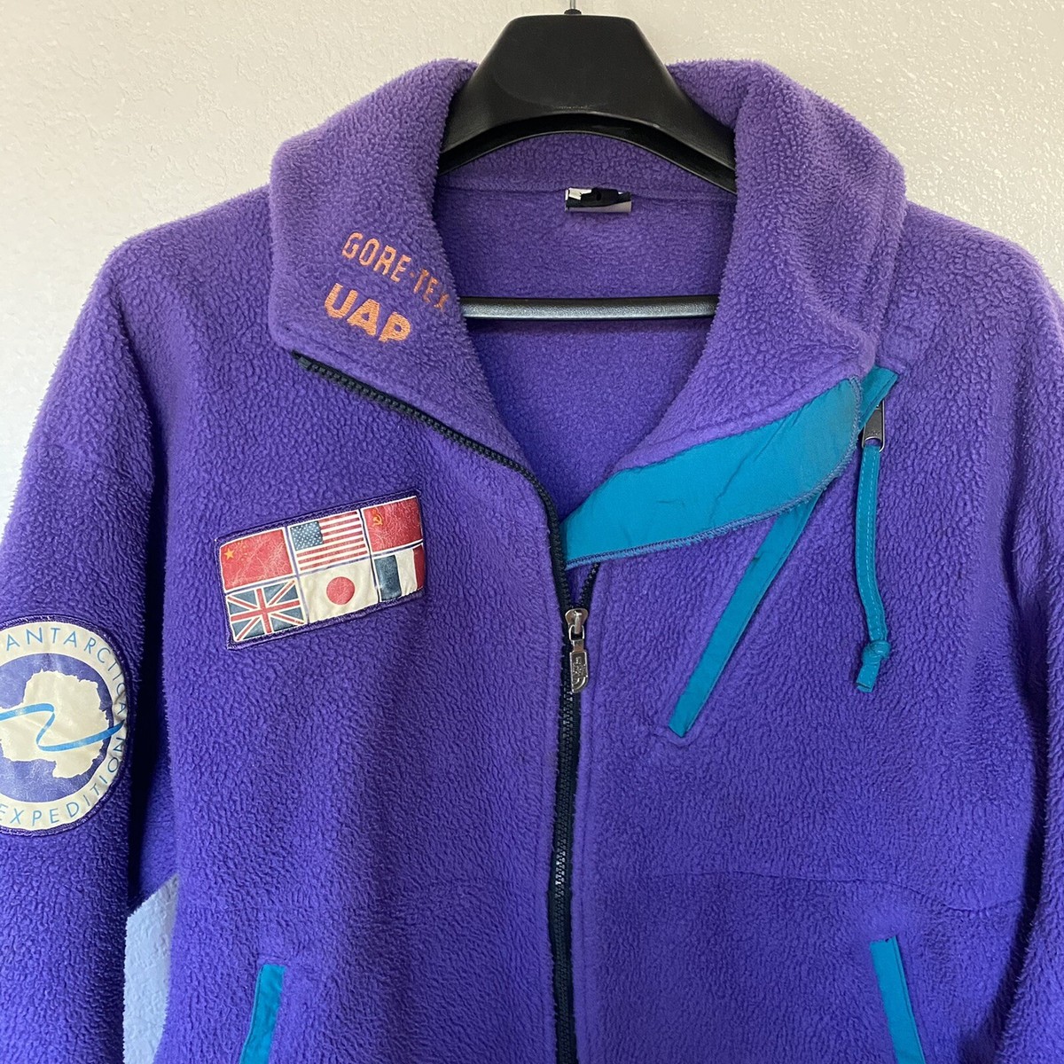 RARE VTG The North Face Men's Trans Antarctica 1990 Expedition w
