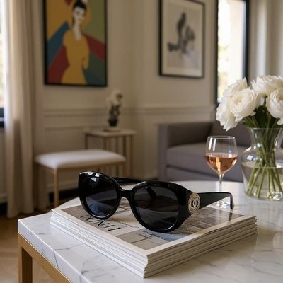 Chanel 6023 c.501/87 Shield Sunglasses – Full Set | eBay