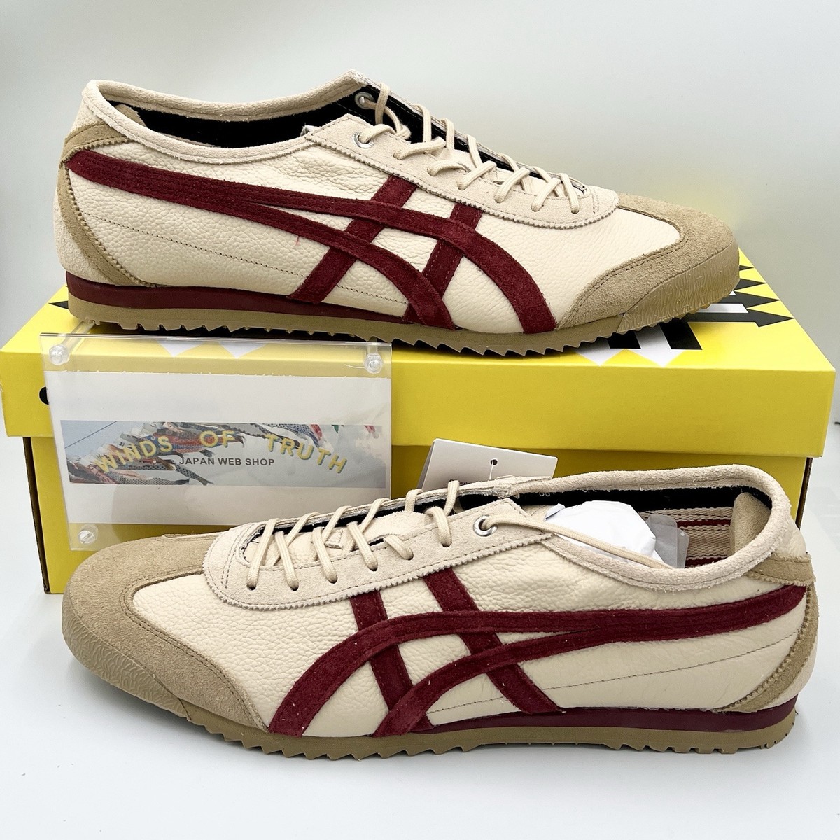 Onitsuka Tiger MEXICO 66 SD 1183C015 202 BEIGE BEET JUICE US 4-14