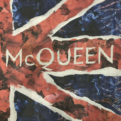 Alexander McQueen S/S 2011 'God Save McQueen' Union Jack Scarf | eBay