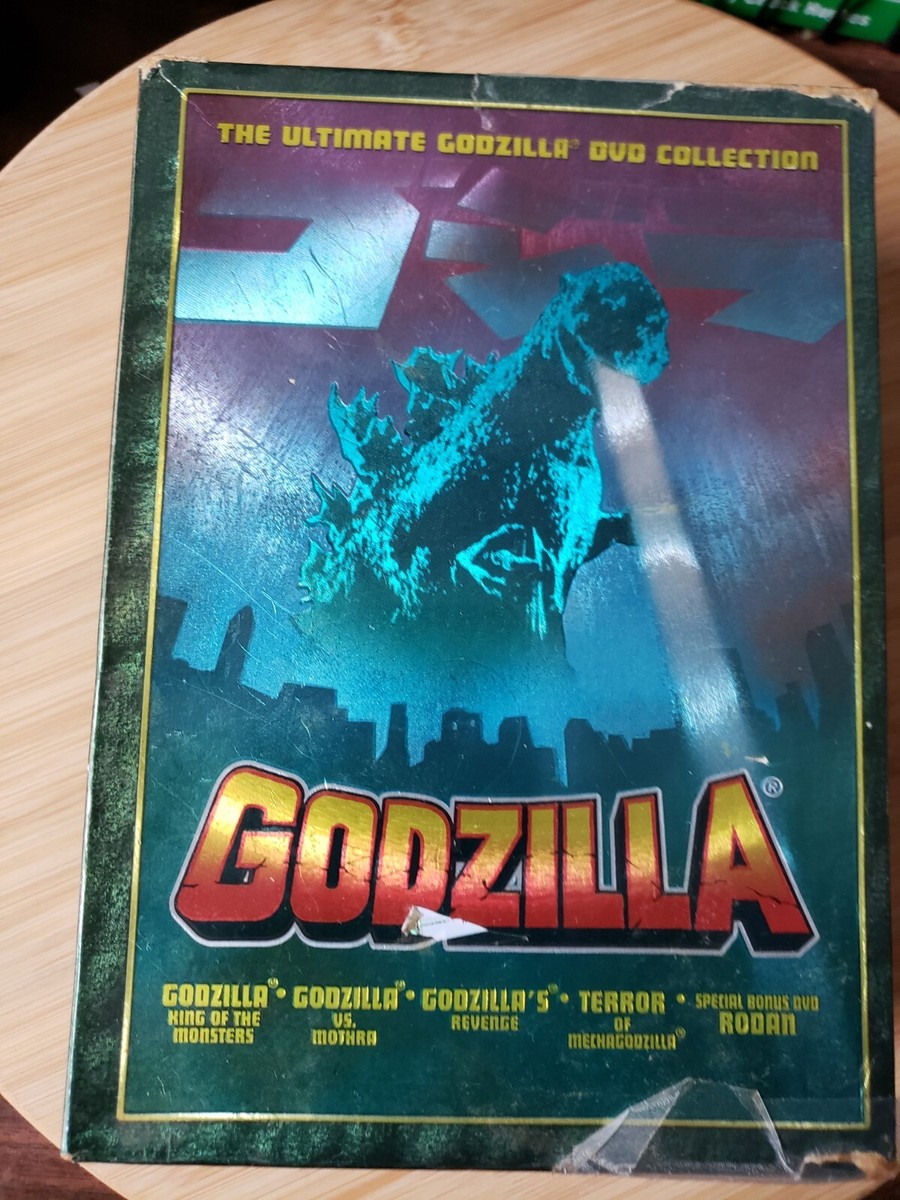 Godzilla - The Ultimate 5-Pack Collection (5-DVD-Box-Set!) vintage