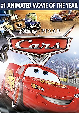 Cars DVD 2006 Full Screen Disney Family Children Kids Animation