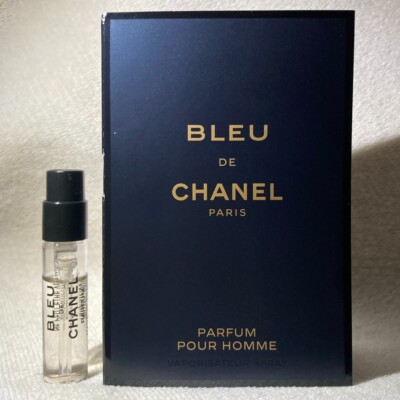 Chanel Bleu De Chanel PARFUM Pour Homme Men's Sample Spray .05oz