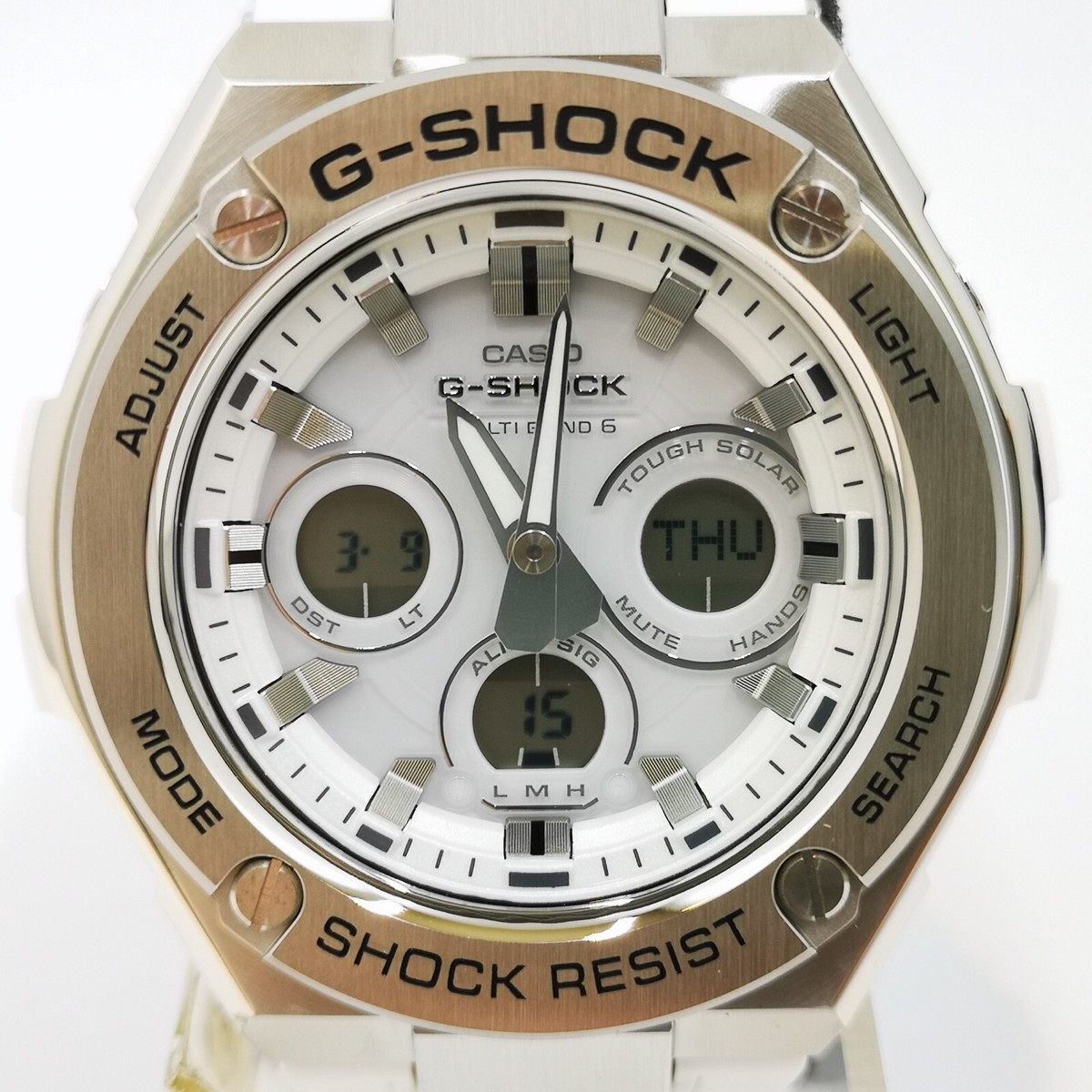 CASIO G-SHOCK G-STEEL GST-W310-7AJF White Atomic Men's Watch New