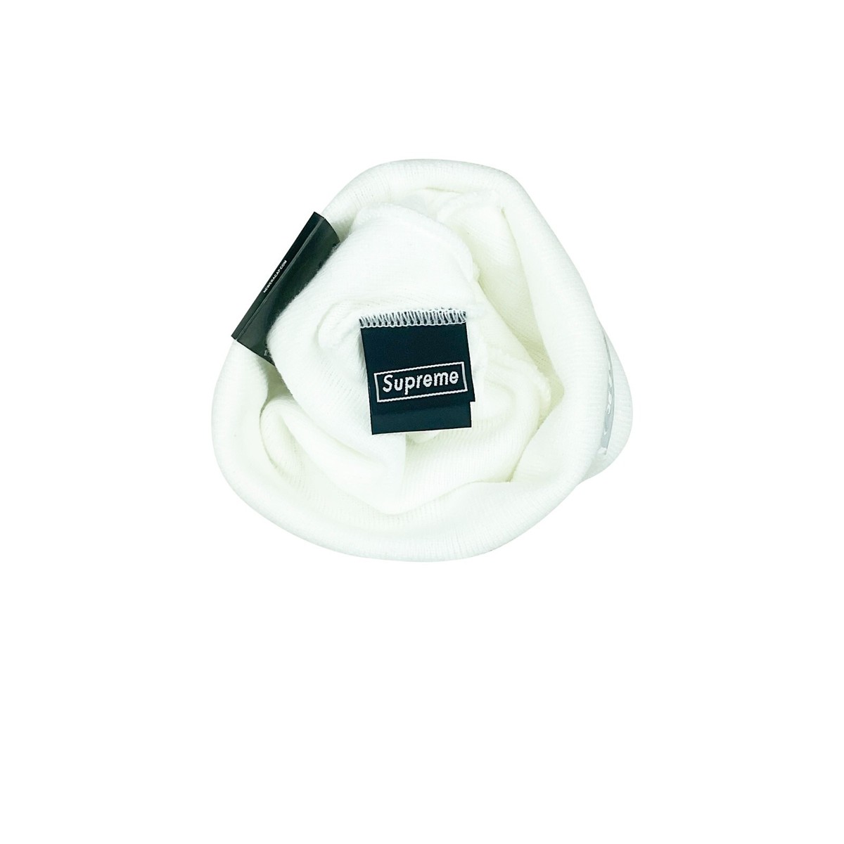 Supreme x New Era FW23 Box Logo Beanie White | eBay
