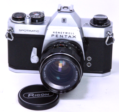 PENTAX SPOTMATIC SP II SLR CAMERA SUPER-MULTI-COATED TAKUMAR 55mm