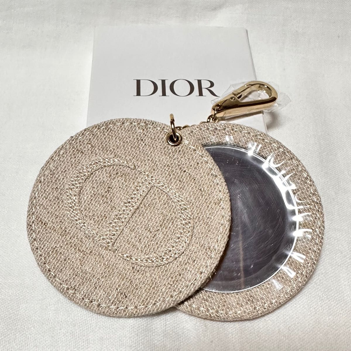 Christian Dior Mirror Charm Keychain Novelty Limited New Japan | eBay