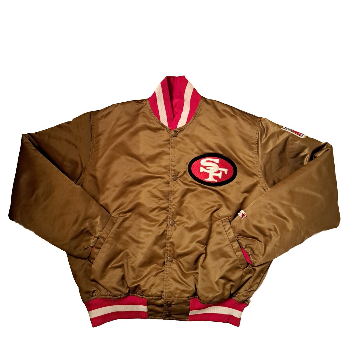 Vintage 90s NFL Starter Pro Line San Francisco 49ers Satin Jacket