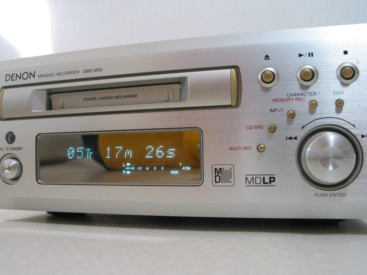 DENON DMD-M50 MINI DISC Recorder MD Deck Player | eBay
