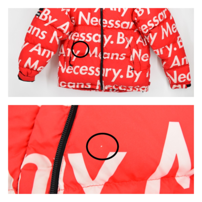 Supreme×THE NORTH FACE 15aw By Any Means Necessary Nuptse Jacket
