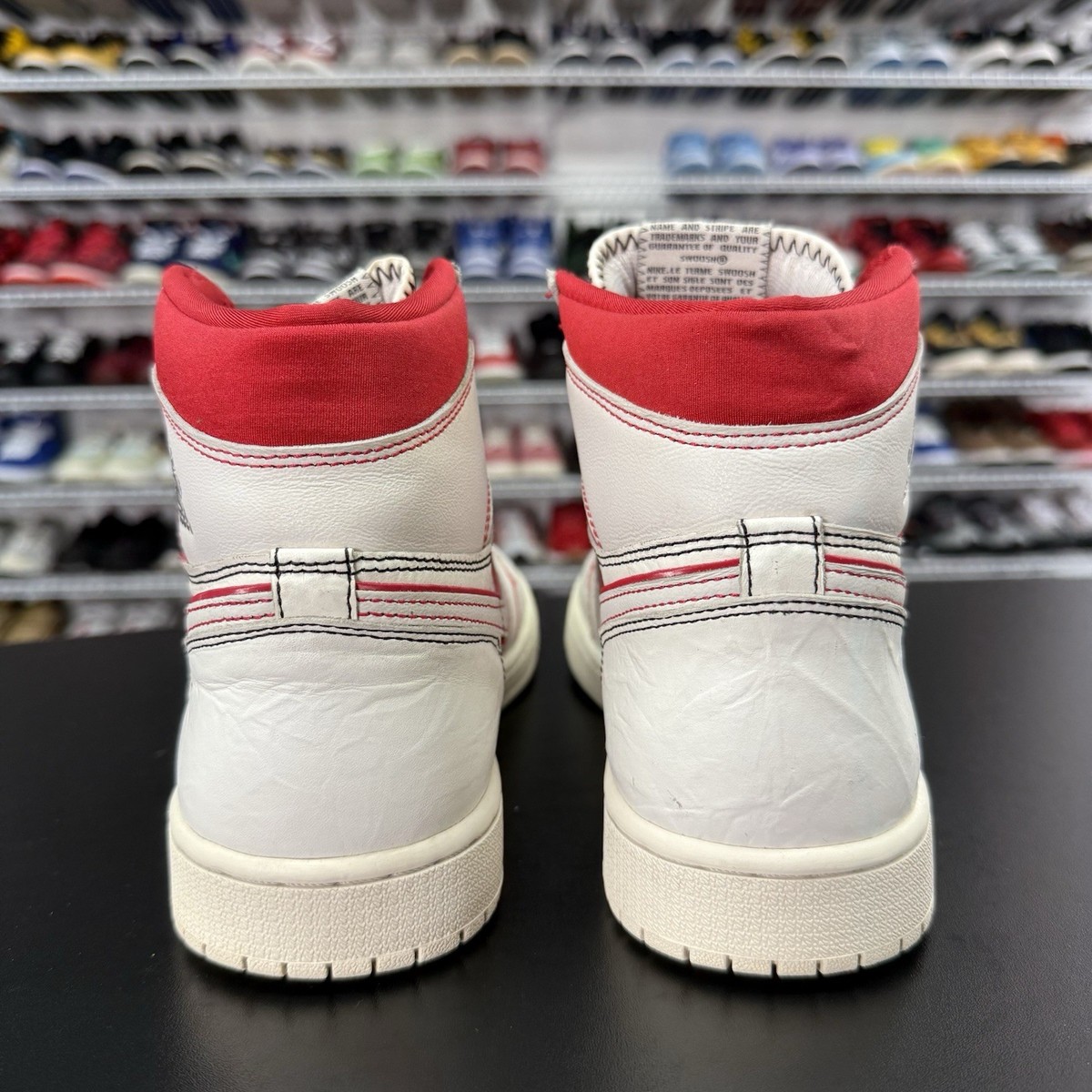 Nike Air Jordan 1 Retro High OG Phantom Gym Red 555088-160 Mens