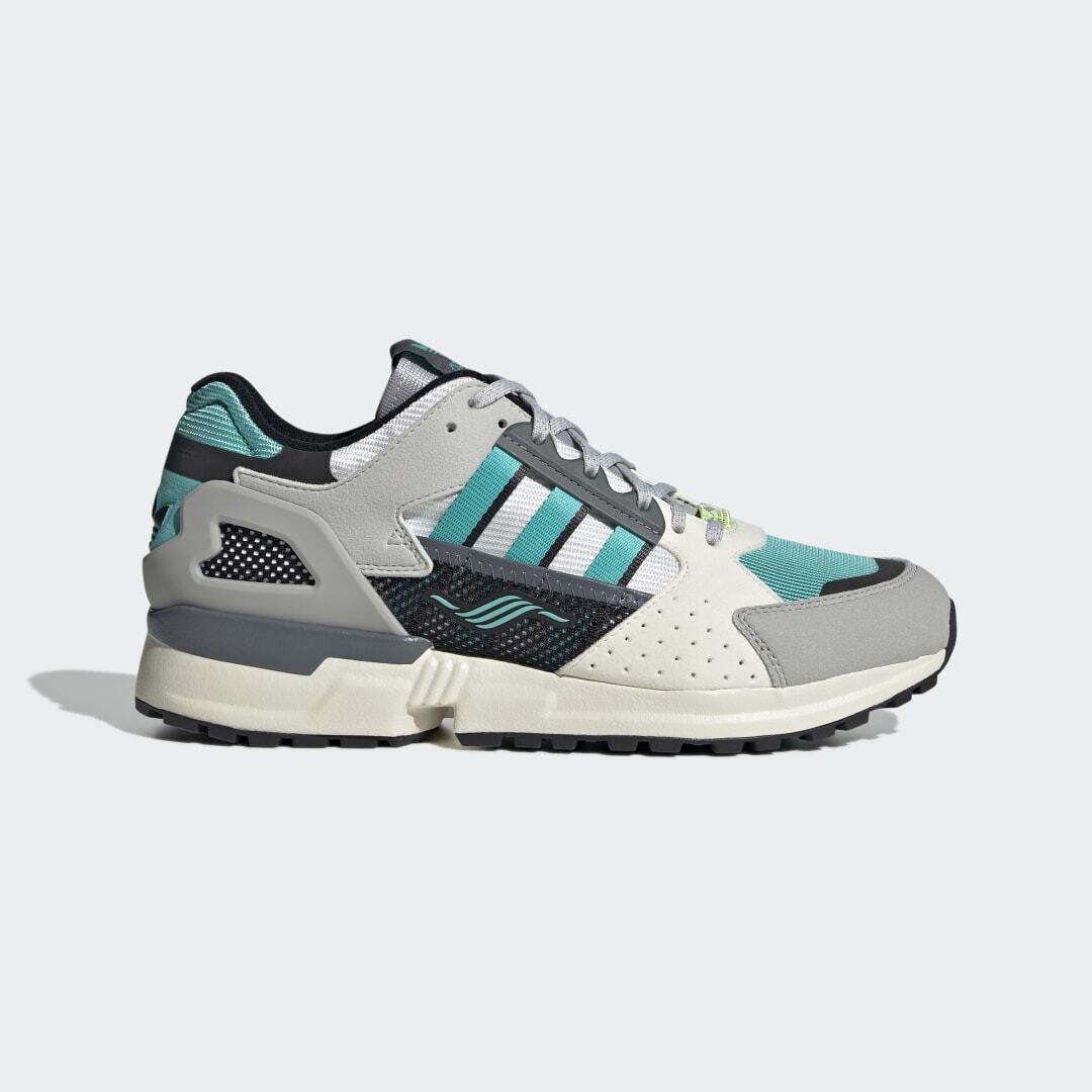 Adidas Mens ZX 10000 Lifestyle EQT Green & White Shoes GW0616 UK