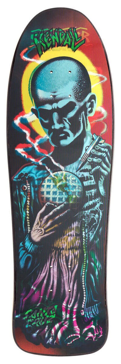 Santa Cruz X Stranger Things ELEVEN Jeff Kendall ATOMIC MAN