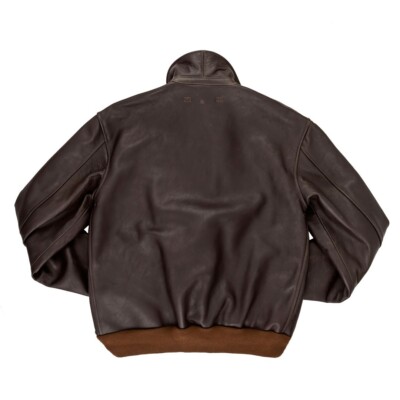COCKPIT USA 40th ANNIVERSARY A-2 JACKET BROWN MADE IN USA Z21W009