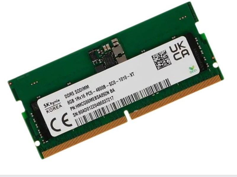 Samsung 8GB Laptop Memory - DDR5 5600 MHz PC5-44800 SODIMM