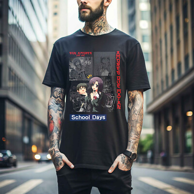 School Days Sekai Saionji Japanese Anime T-Shirt 2025 Good Smile