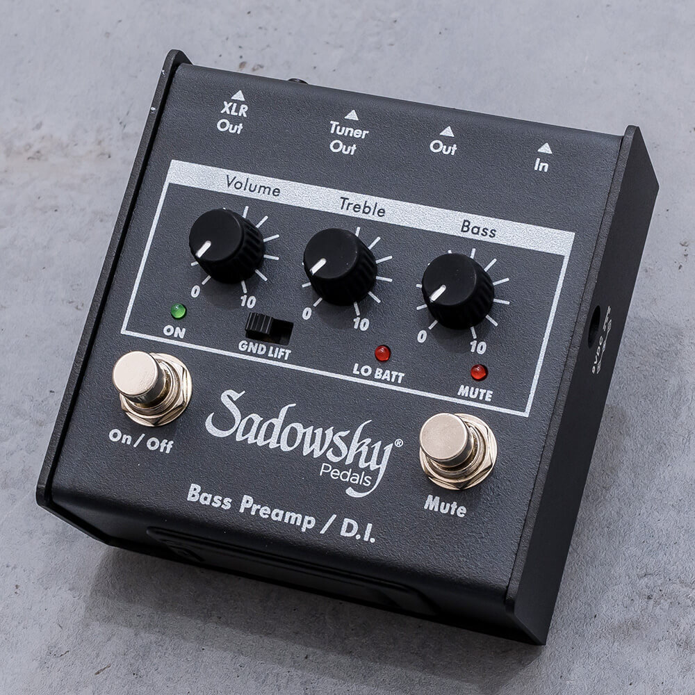 Sadowsky SBP-1 V2 Bass Preamp DI Bass preamp with DI function and