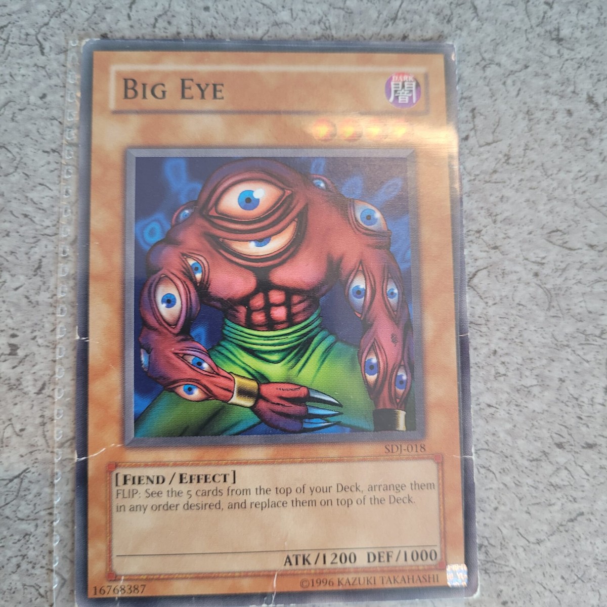 Yugioh 1st Edition Card Big eye | eBay