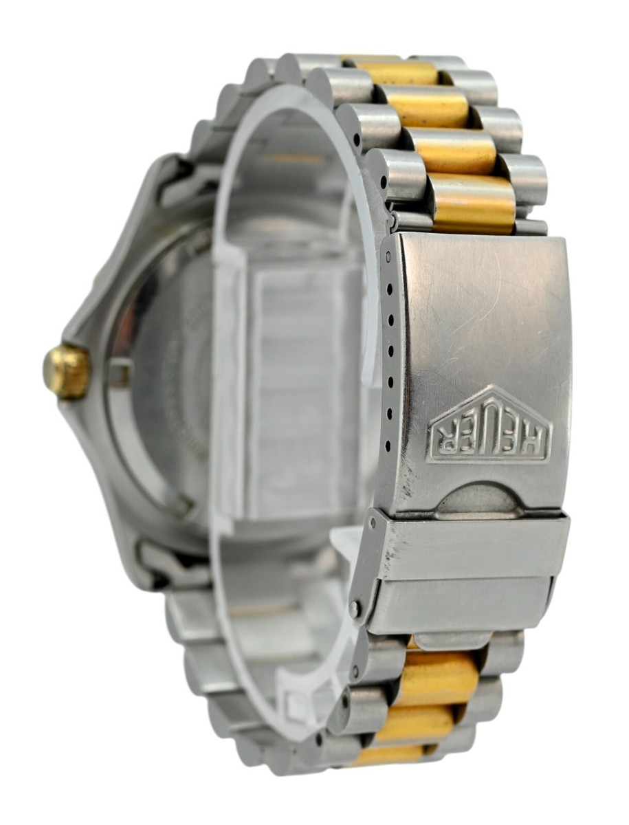 Vintage 38mm Men's Tag Heuer Professional 2000 Series Two-Tone