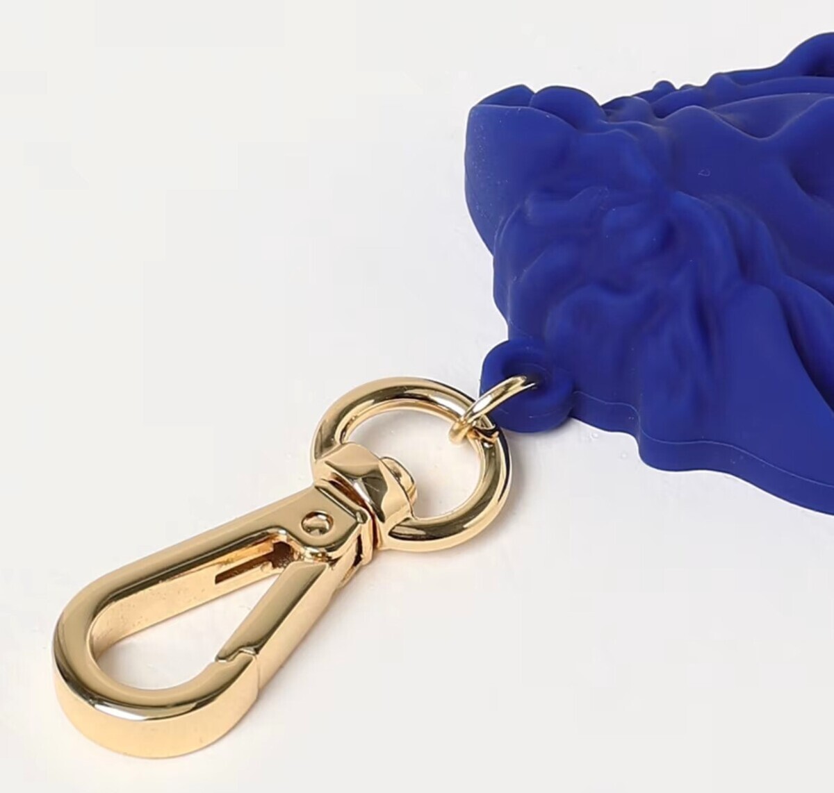 VERSACE 'La Medusa' Designer Silicone Charm / Key Ring Chain