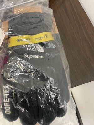 Supreme The North Face SS20 RTG Fleece Gloves black large NWT | eBay
