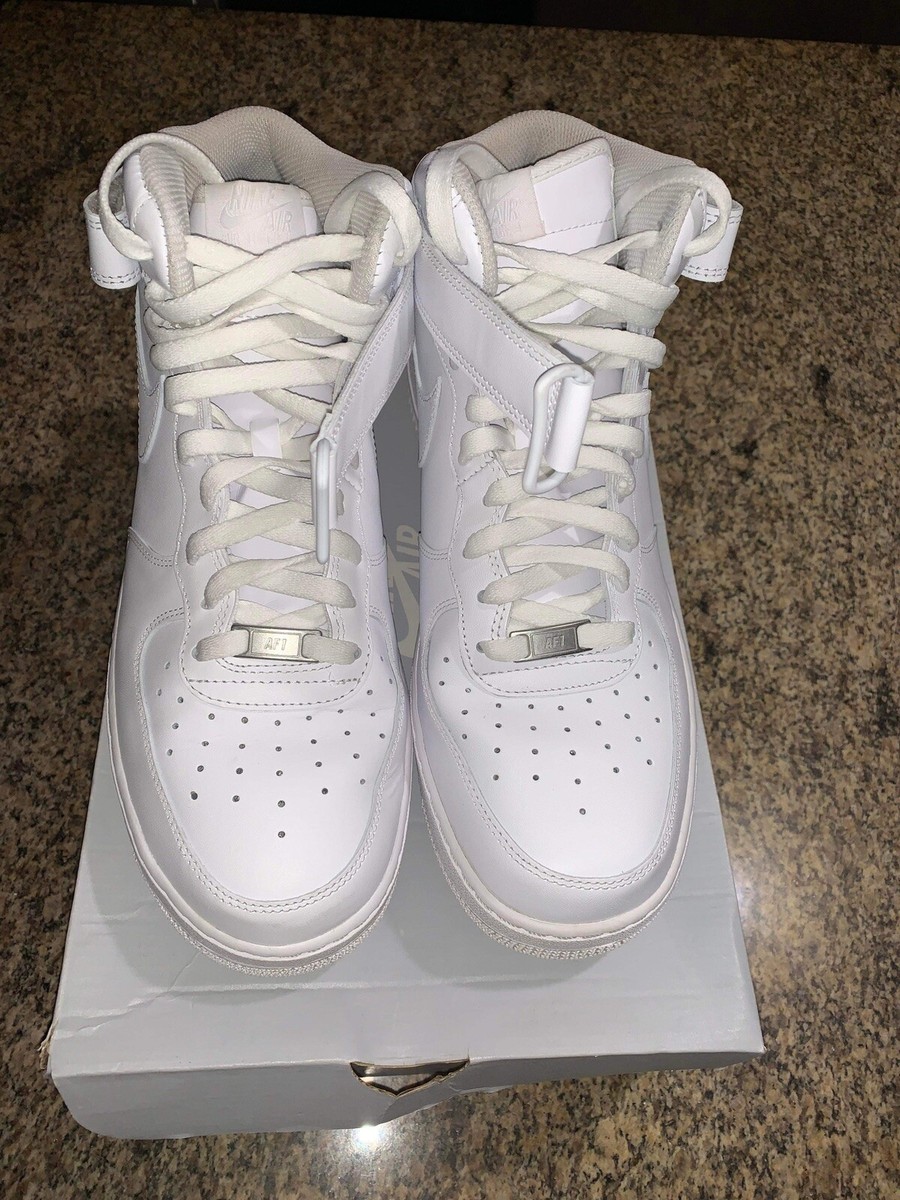 Size 12 - Nike Air Force 1 Mid '07 White CW2289-111 194500875524| eBay