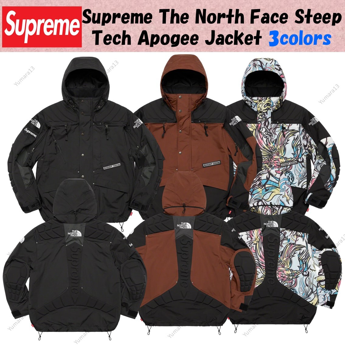 Supreme The North Face Steep Tech Apogee Jacket 3colors | eBay