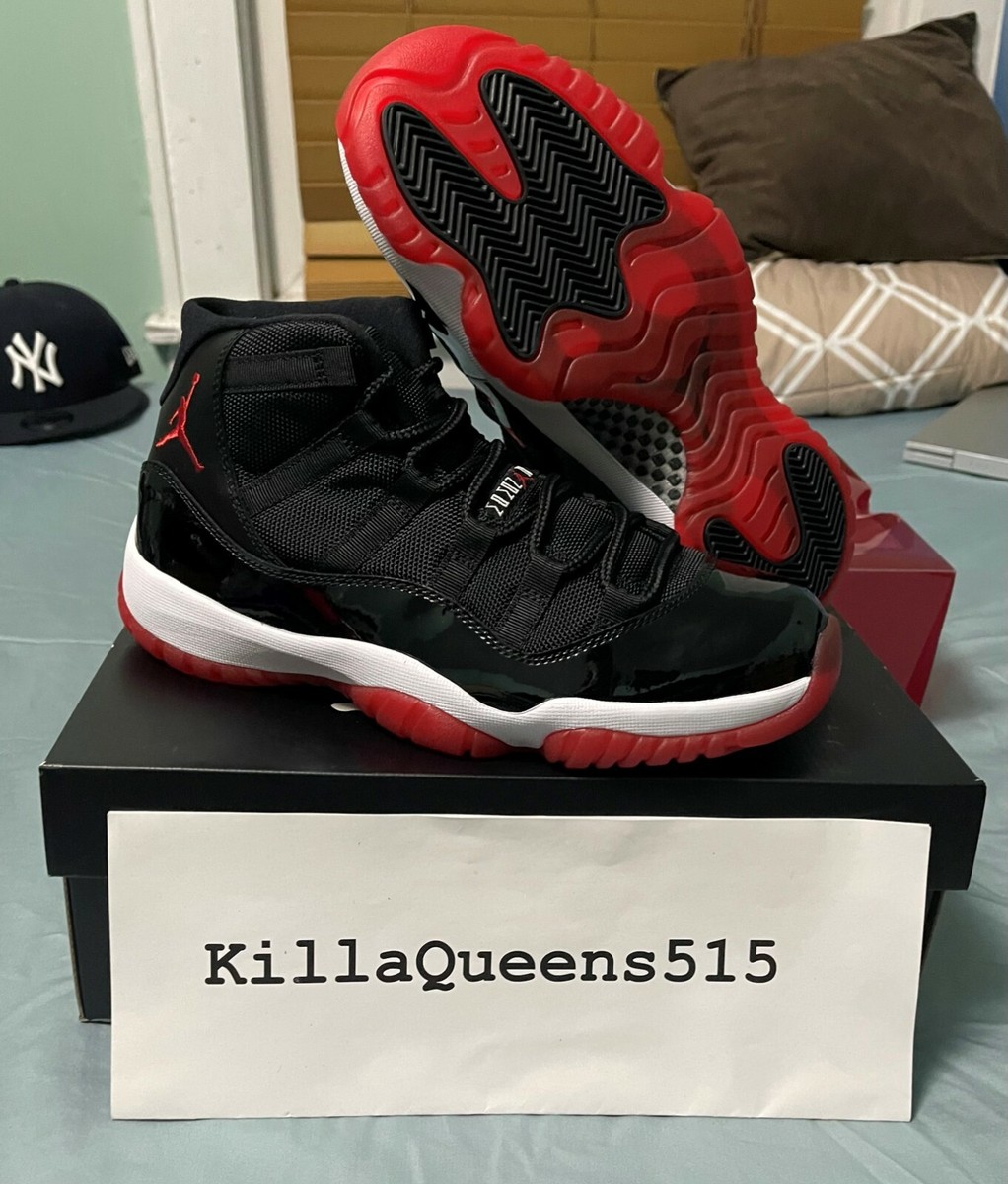 2012 DS Air Jordan 11 XI Retro Size 8 Breds Playoffs New In Box