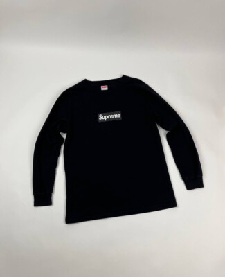 Supreme Box Logo Longsleve Black size M | eBay